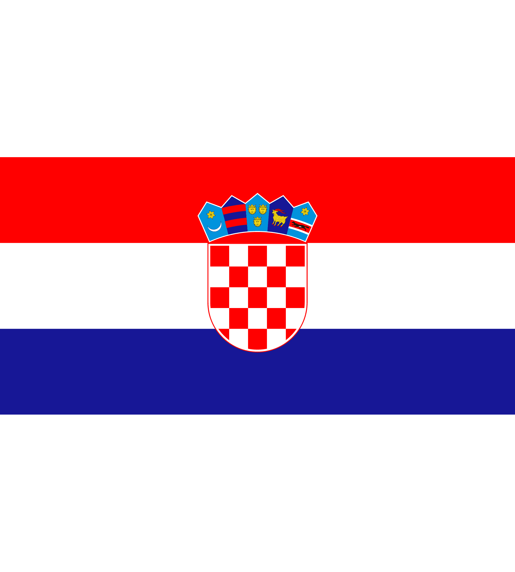 Kroatias flagg