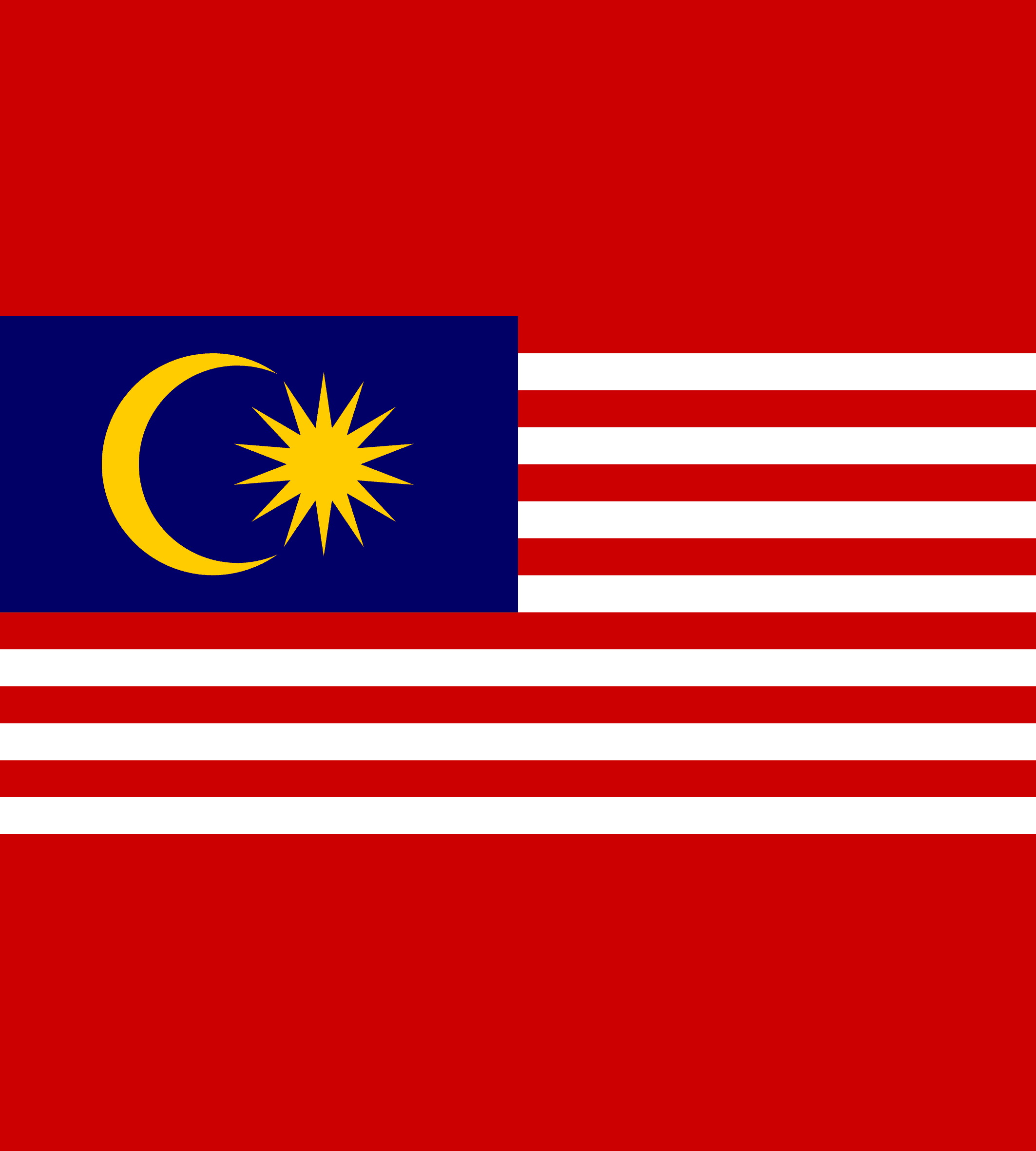 Malaysias flagg