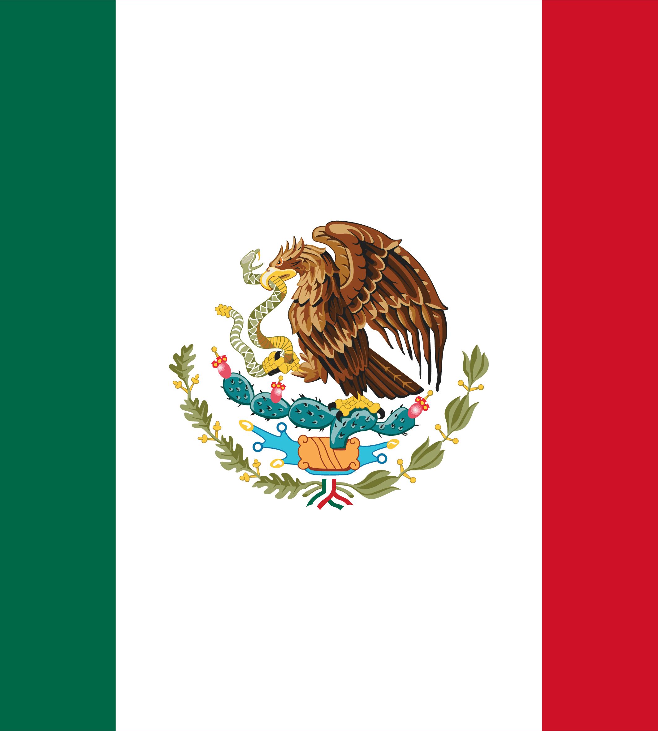 Mexicos flagg