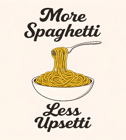 Mere Spaghetti Viskestykke
