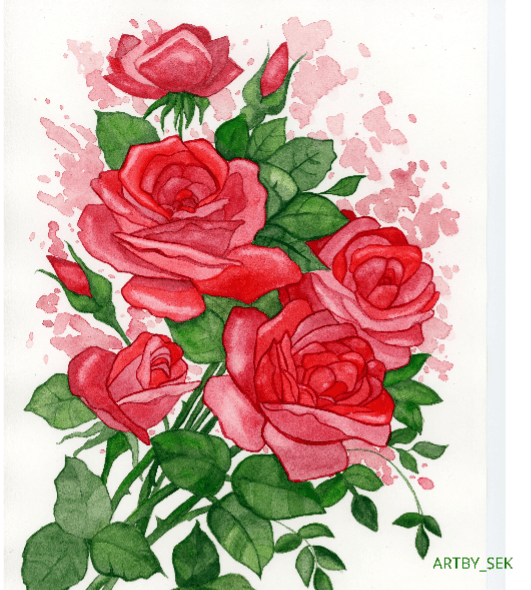 Red roses