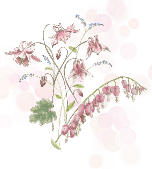 Blush Vildblomst Karklud